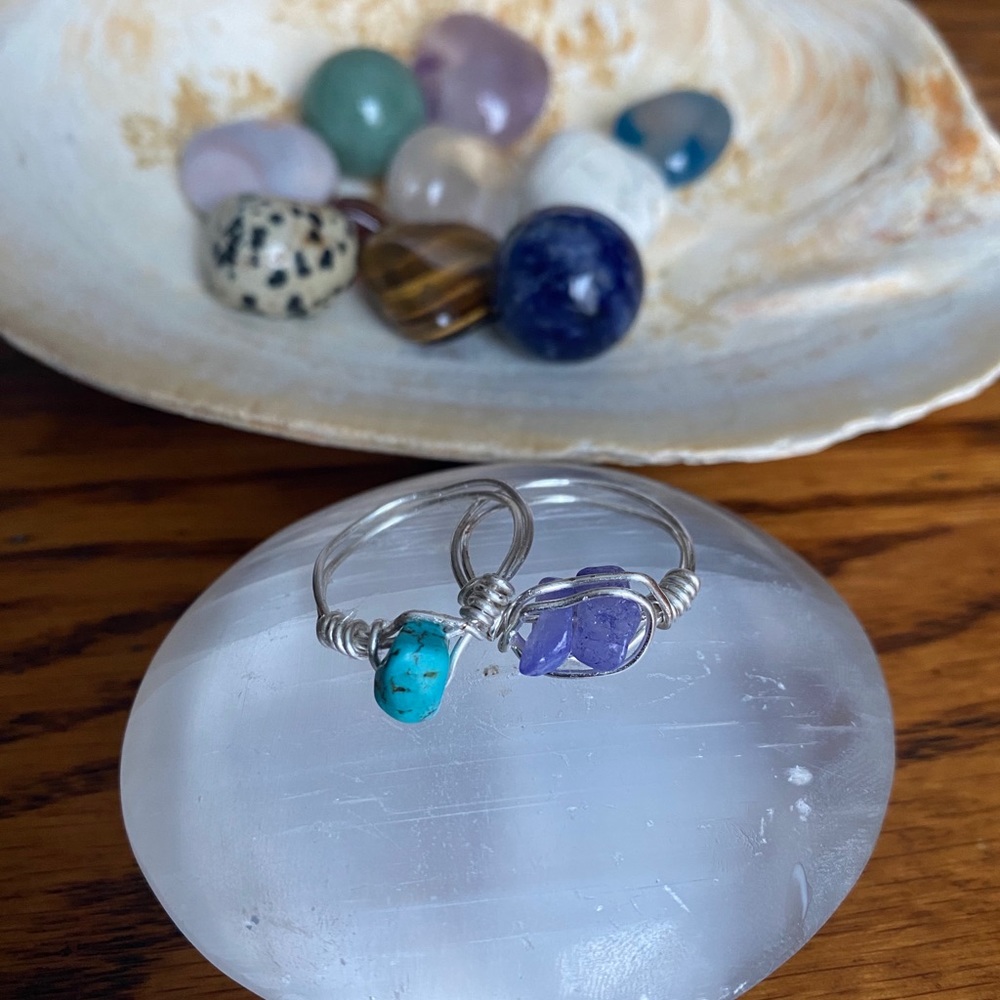 Wire Wrapped Rings - Picture 9 of 12